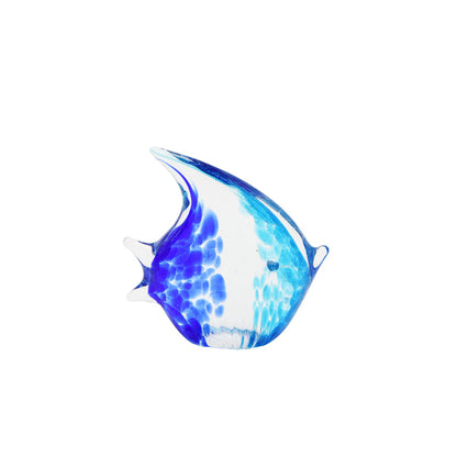 Una Glass Fish Blue Strip Short