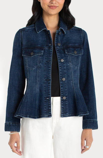 Liverpool Fit & Flare Trucker Jacket