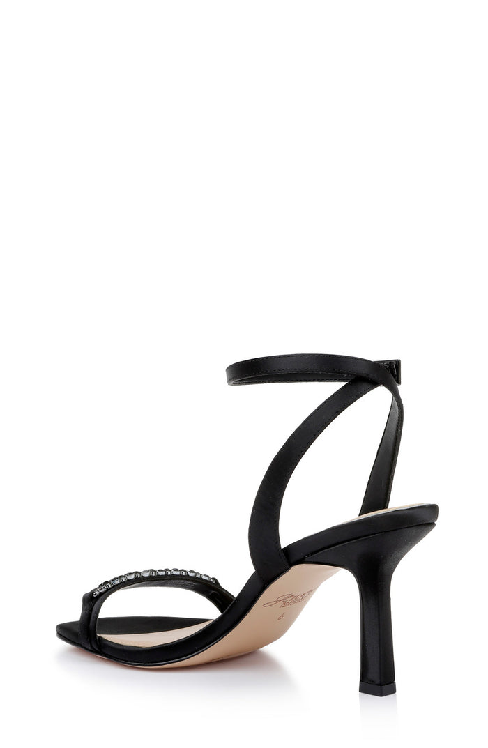 Black | Veronika Embellished Sandals