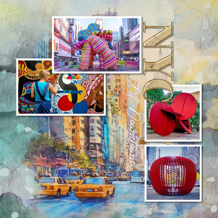 Wander Alpha Digital Scrapbook Kit