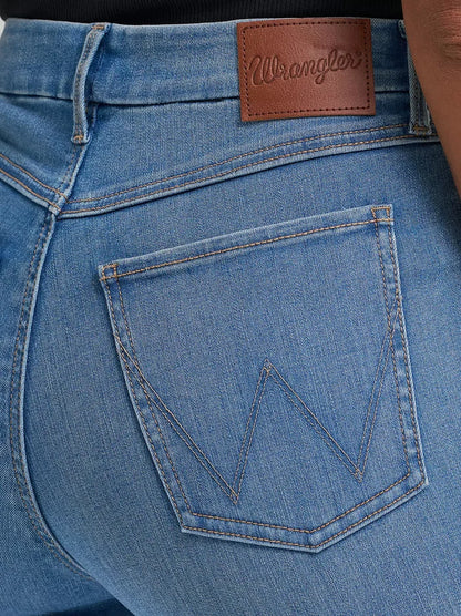 Wrangler Women's Bespoke High Rise Trouser Jean in Bristol