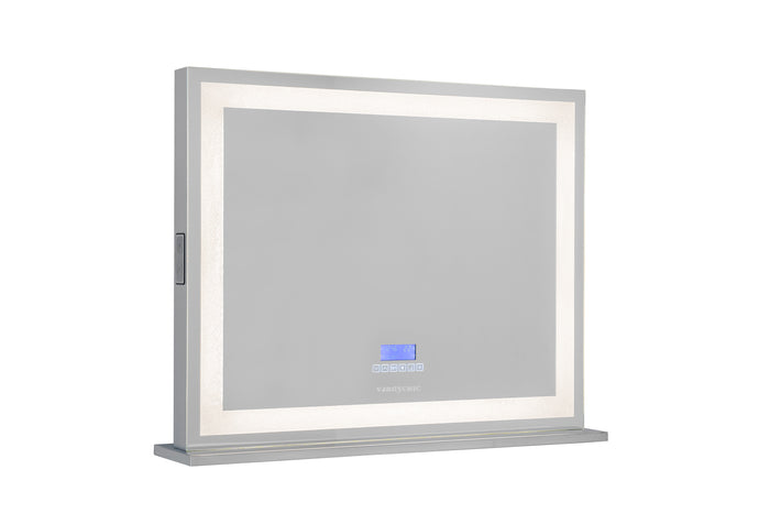 XL Crystal Makeup Mirror with Bluetooth Speakers + Tri-Lighting
