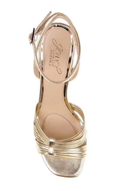 Gold Metallic | Zaylee Ankle Strap Sandal Top