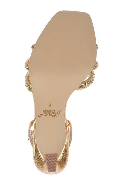 Gold Antique | Zimal II Ankle Strap Sandal Sole